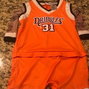 Baby Dribble Basketball Player One Piece Costume